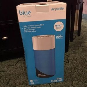 Blue by blueair air purifier blue 411 new